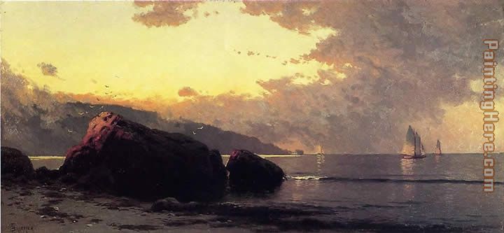 Alfred Thompson Bricher Sunset Bailey Island